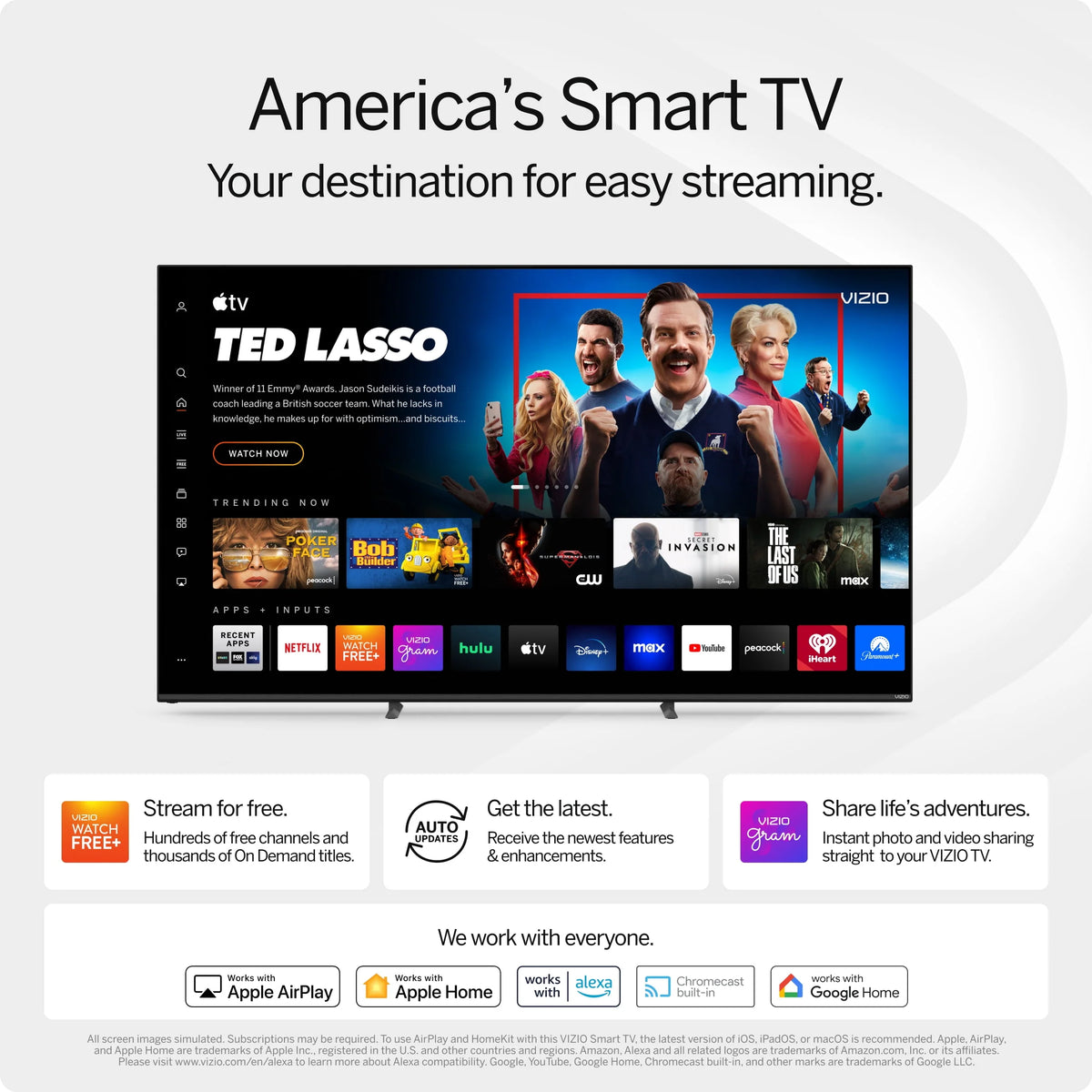 55 Class 4K UHD LED Smart TV P897