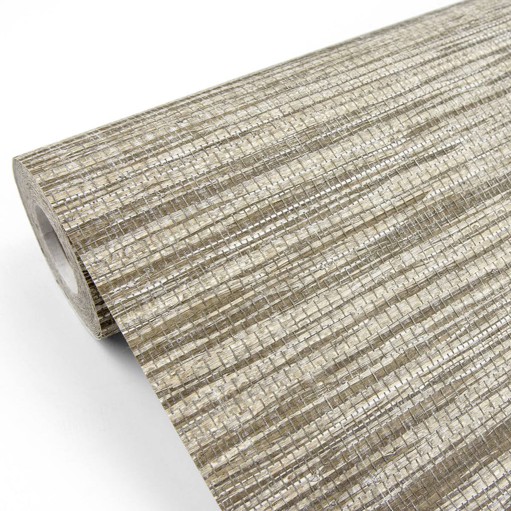 Brown Grasscloth Wallpaper Q479