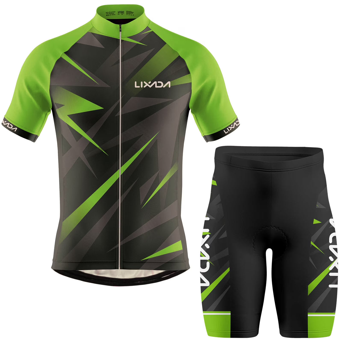 Breathable Cycling Jersey Short Sleeve Bike Shirt Padded Shorts MTB Suit M92515