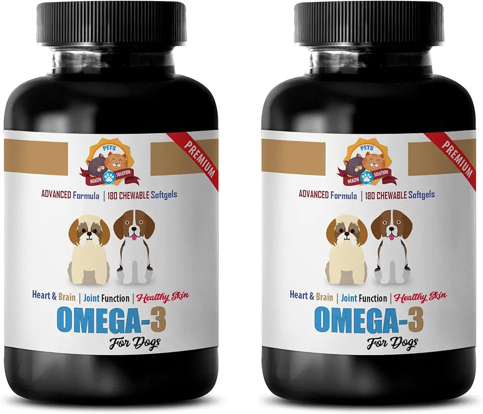 Omega 3 Dog Softgels 360 Softgels 2 Bottle C758524