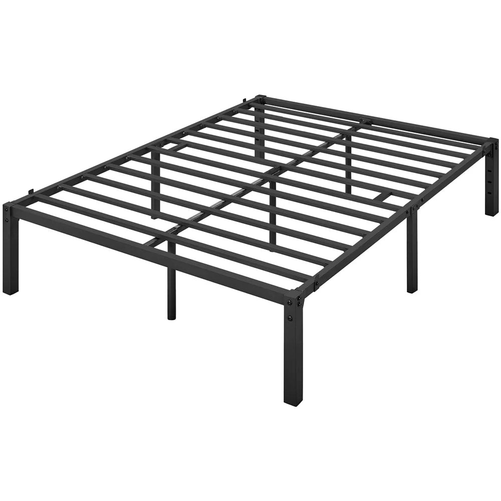 Twin Size Black Metal Platform Bed Frame V31929