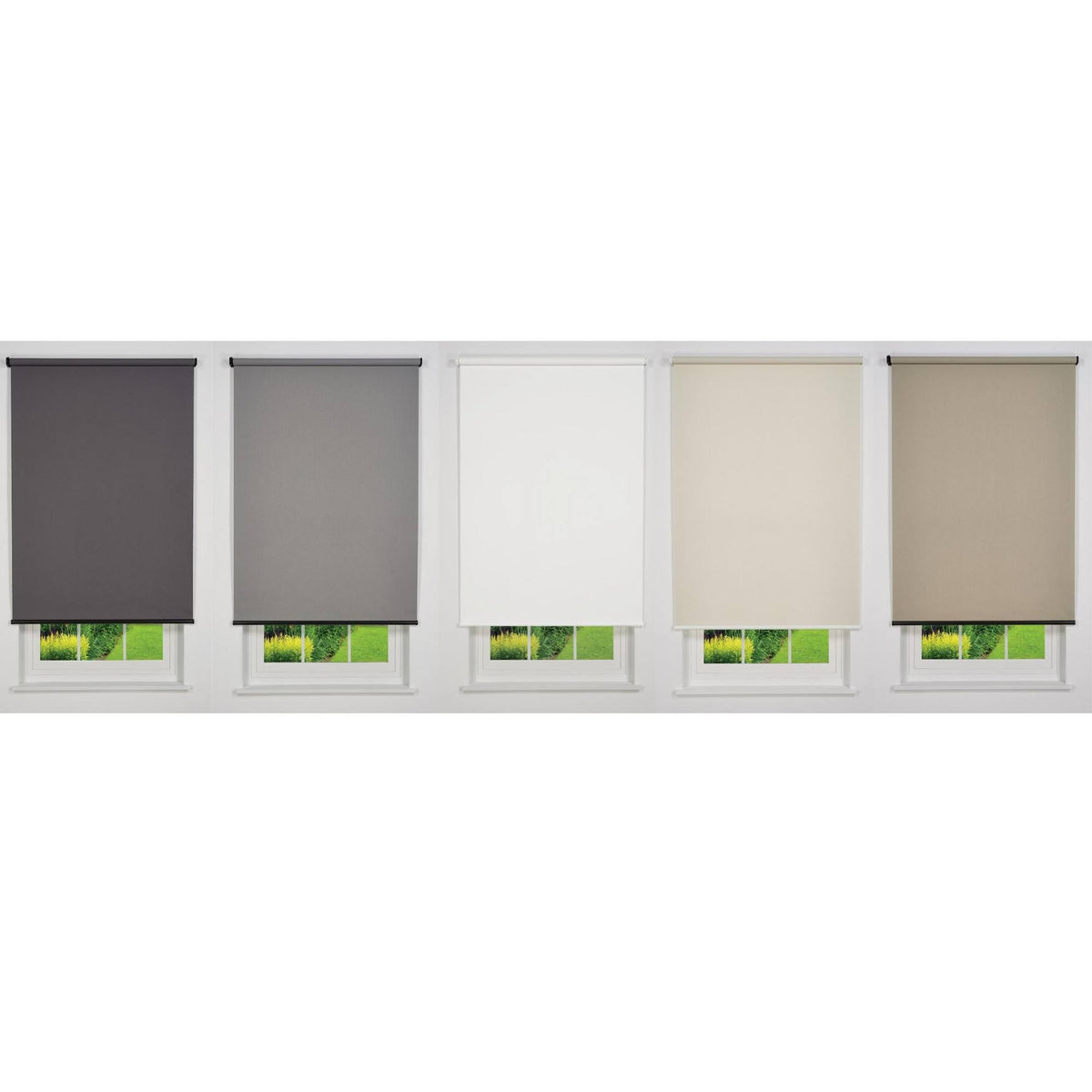 Taupe Cordless Light Filtering Roller Shade 61 W x 78 H K970247