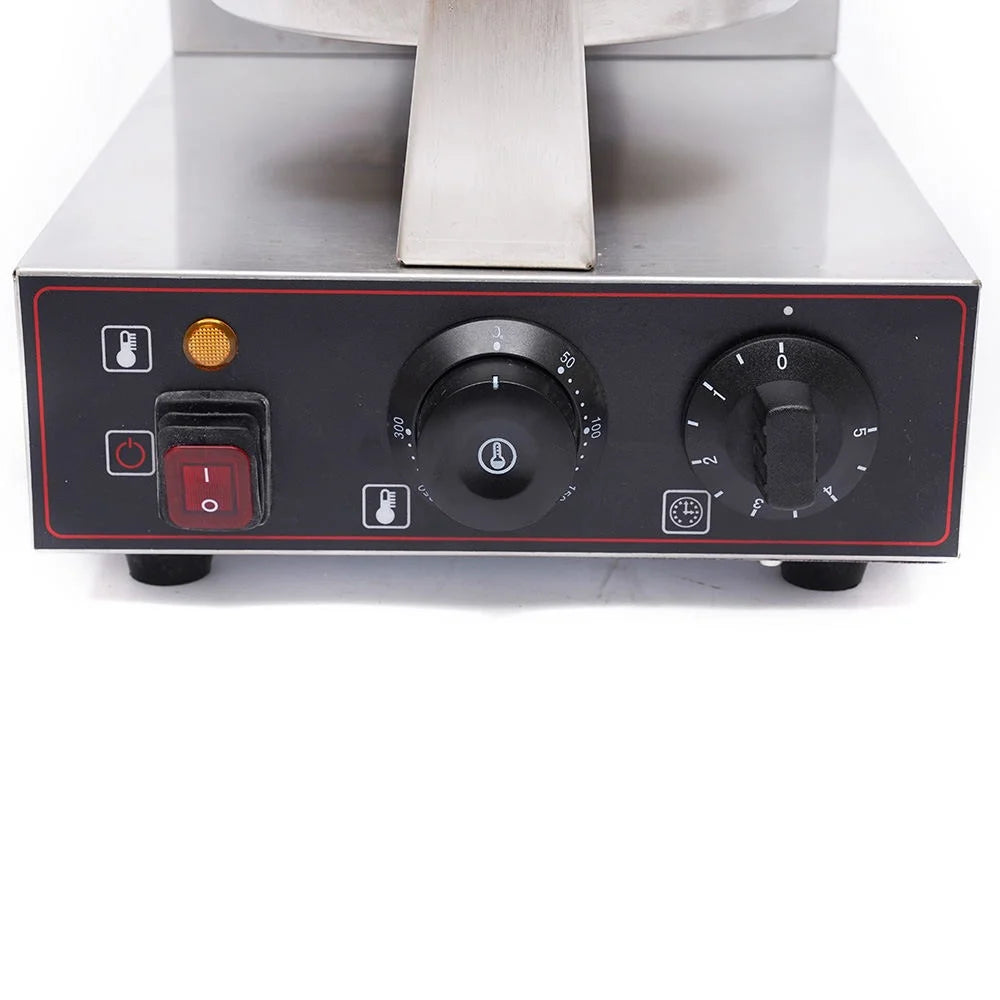 Electric Burger Waffle Maker Non Stick Panini Press Machine 1000W Single Head K5017