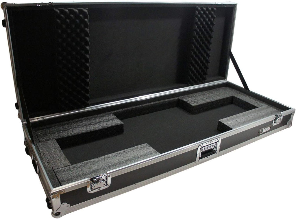 Flight Rolling ATA Hard Case Compatible with 76 Note Keyboard X30198