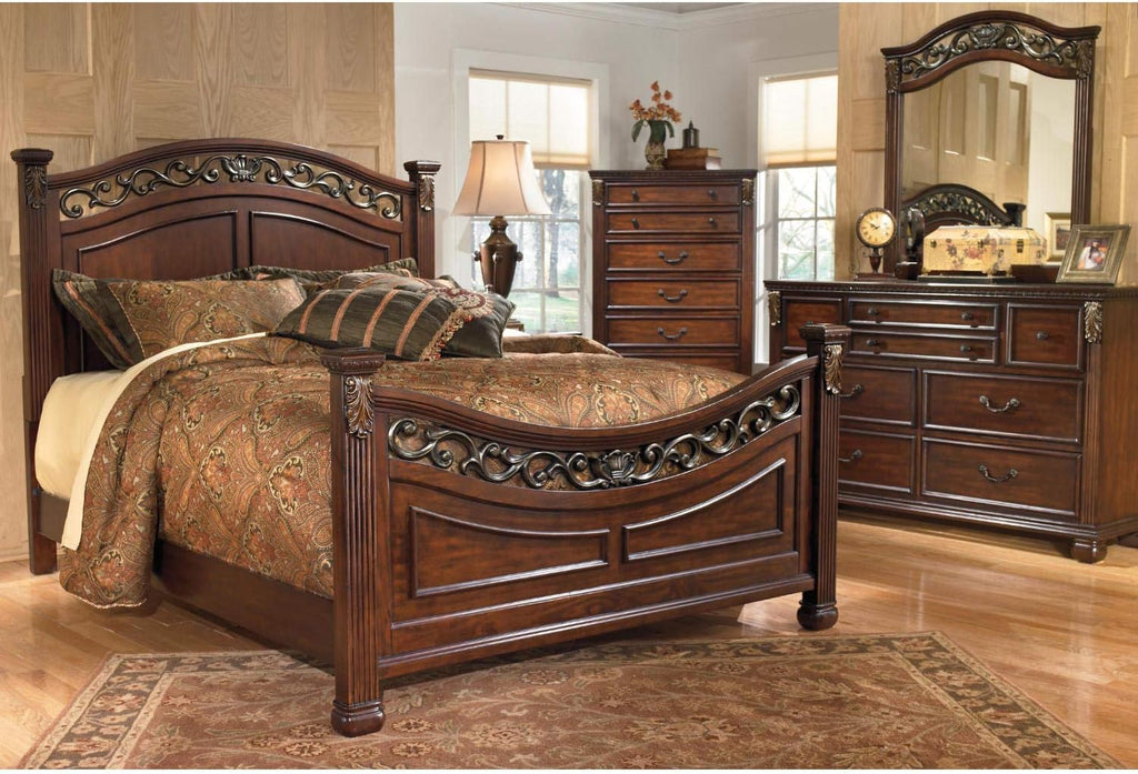 Warm Brown King/Cal King Panel Headboard G5654