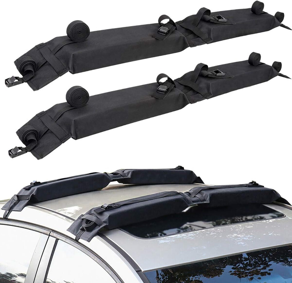 Soft Roof Rack Pad for Kayak Canoe Surfboard Paddle Board SUP Snow Board Pack of 2 C156976