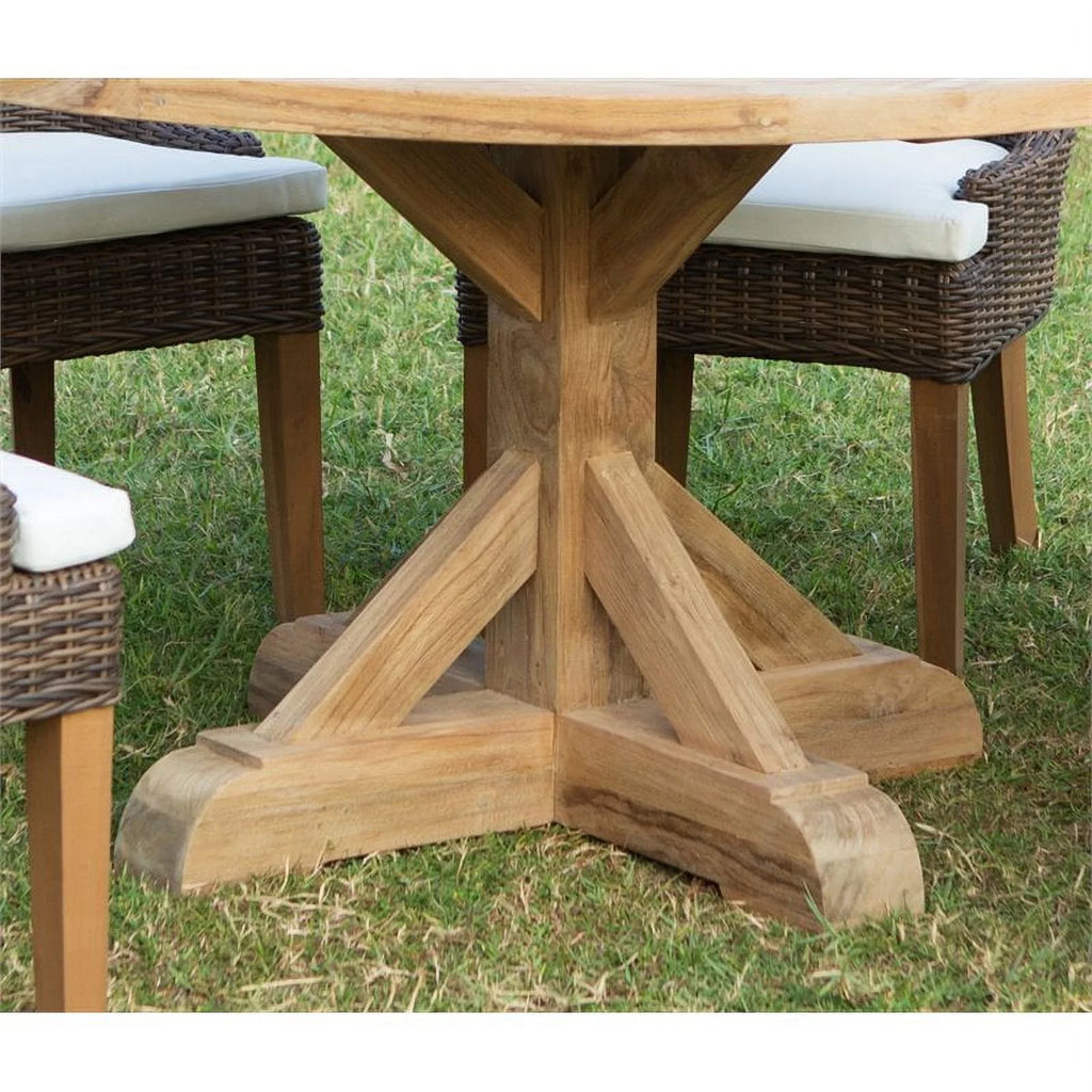 Wood Round Dining Table C243
