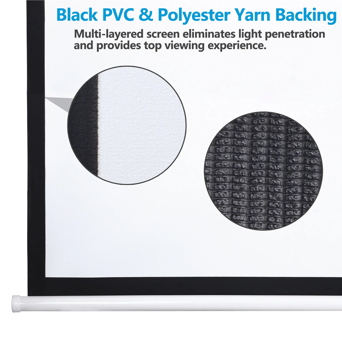 100 Diagonal 16:9 Projector Screen D185