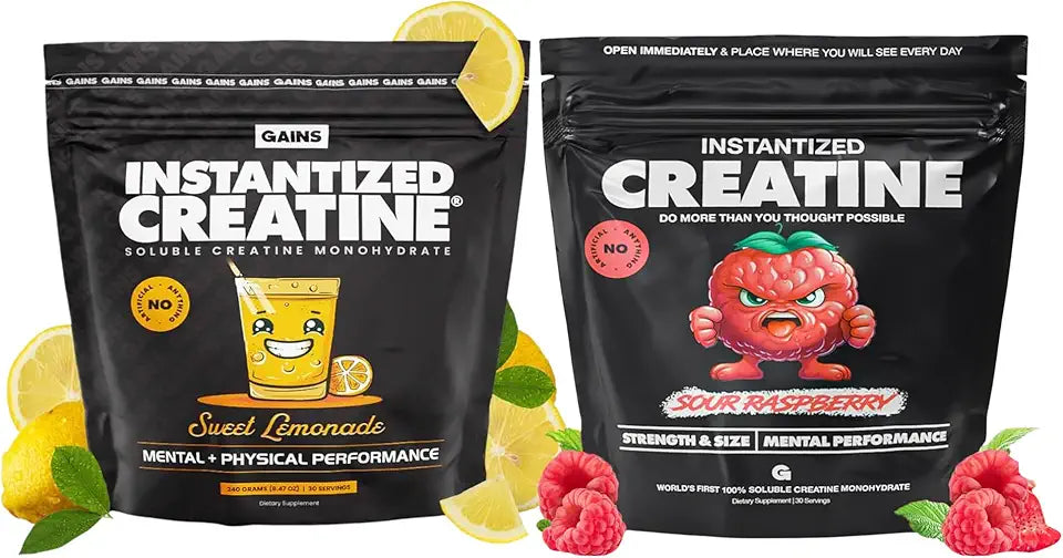 Instantized Creatine Monohydrate Powder 60 Servings K4062