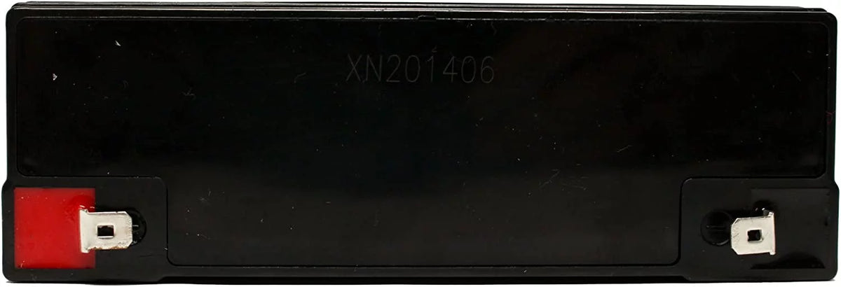 6V 12Ah Sealed Lead Acid Battery with F1 to F2 Terminal Adapters C296405