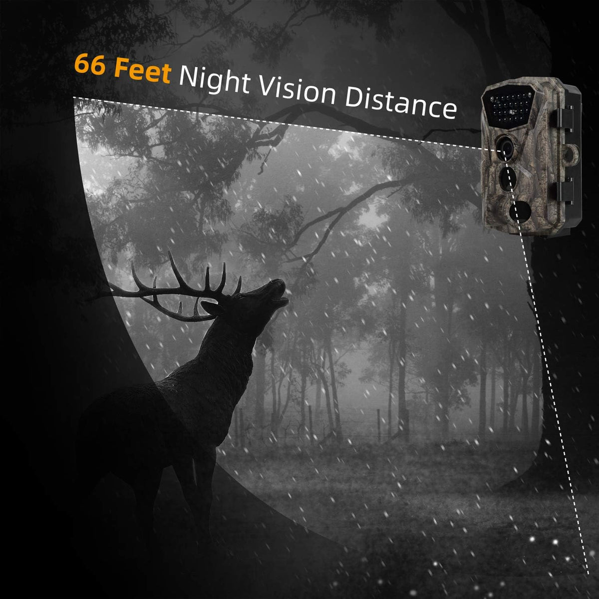 2 Pack 18MP 1080P Trail Game Camera with Night Vision M2946