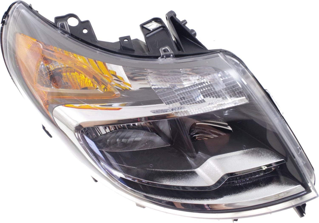 Headlight Set of 2 Clear Lens Halogen Composite A4950