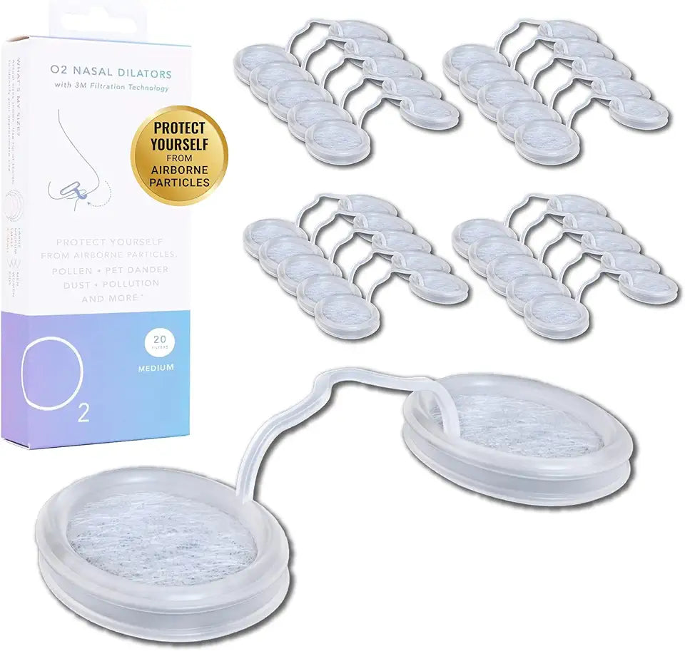 Nose Filters with 3M Filtration, Size Medium, Pack of 20 I18336