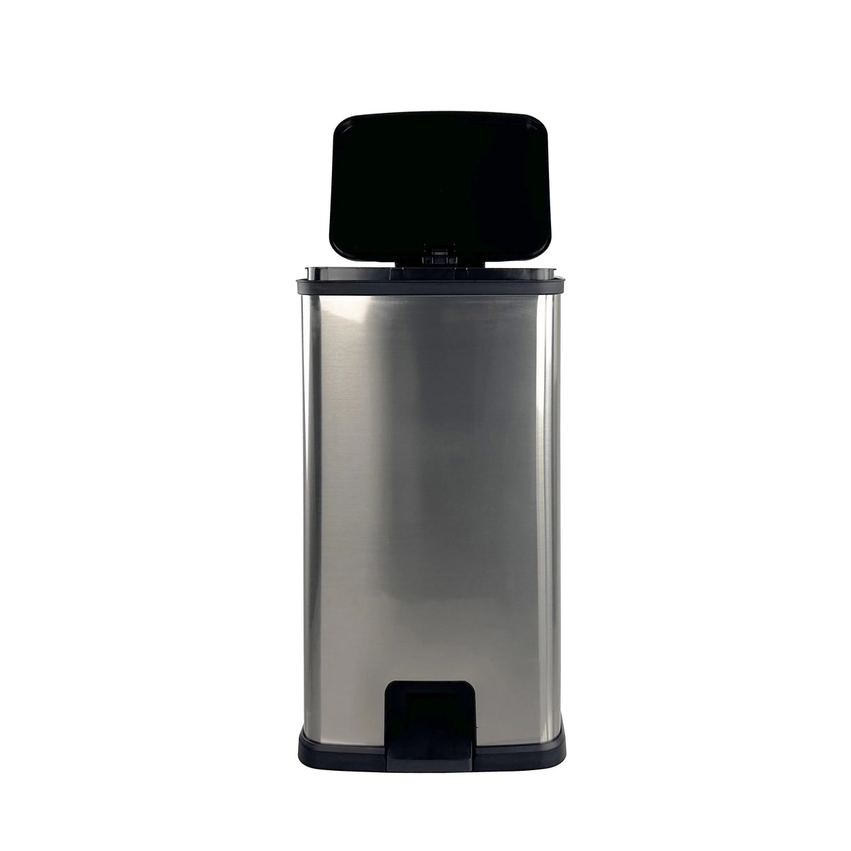 13.2 Gallon Plastic Rectangular Step Trash Can G43704