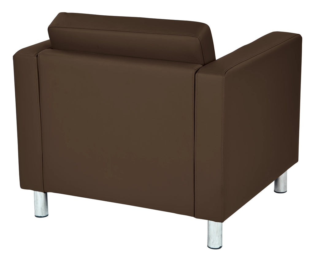 Java Brown Vinyl Armchair V755107