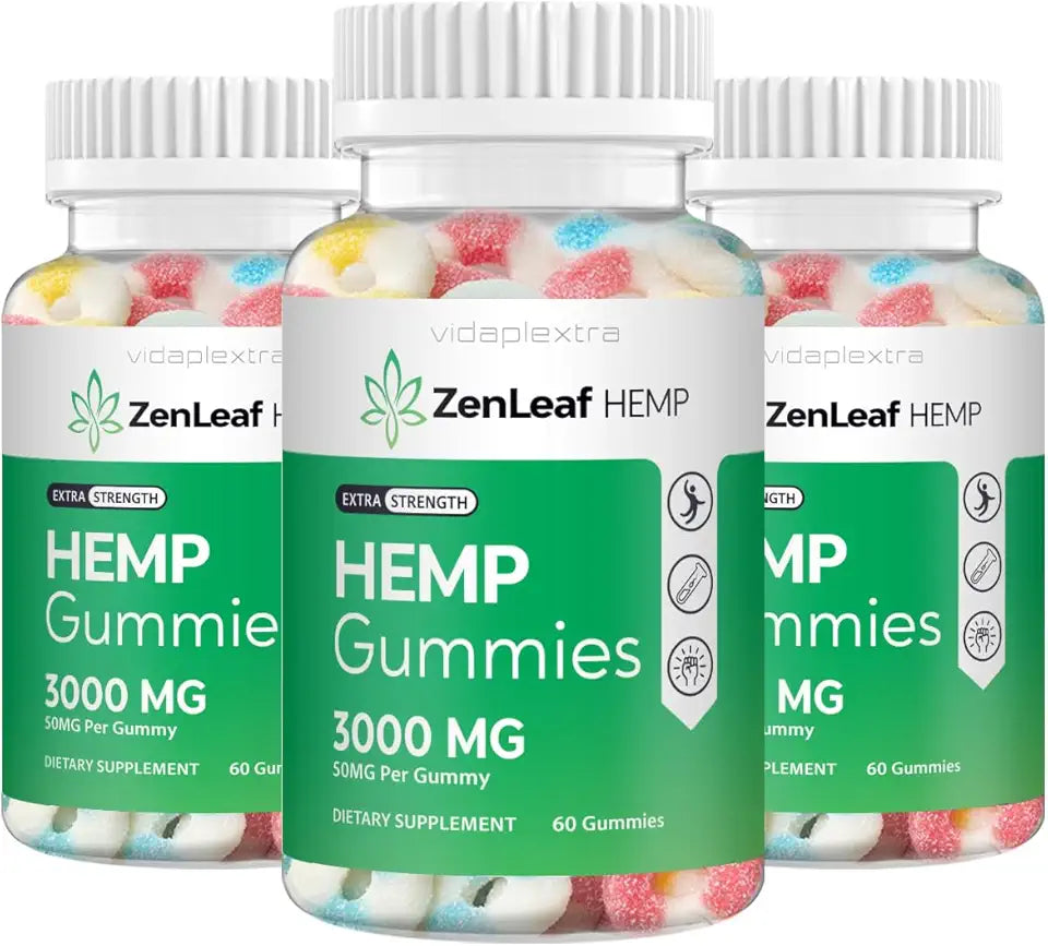 Hemp Gummies 3 Pack 180 Gummies L5600