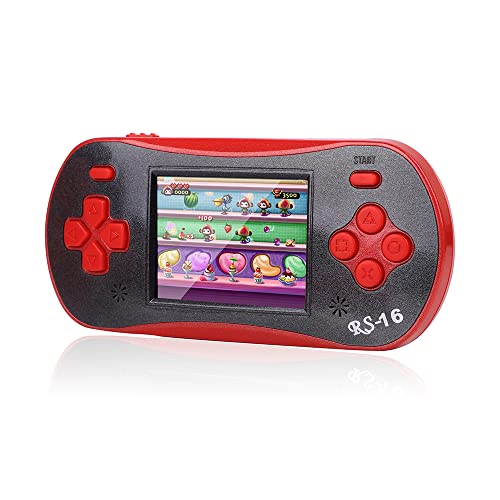 Handheld Game Player Portable Classic Game Controller Built-in 260 Game 2.5 inch LCD Retro Arcade Video Game System (Blue) M6154