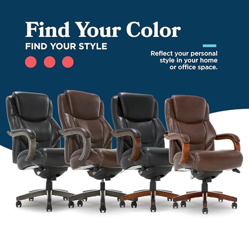 Chestnut Brown Bonded Leather Executive Office Chair P51708