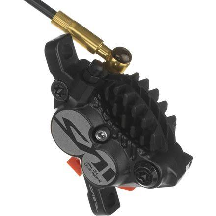 Black Pre-Bled Rear Disc Brake with Metal Pad F37455