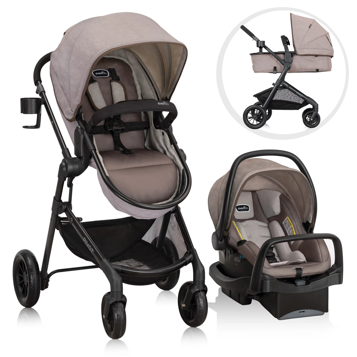 Modular Travel System with Infant Car Seat Q8255