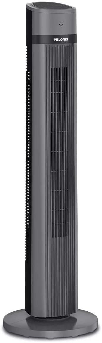 40 Oscillating Tower Fan with Remote, Black P319745