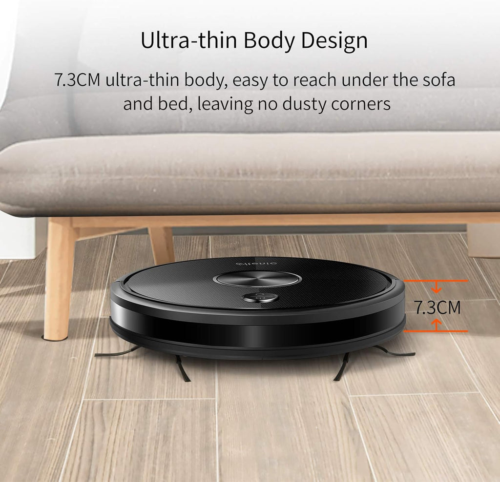 Robot Vacuum Cleaner and Mop, 3000Pa Suction, 150Mins Runtime S22453