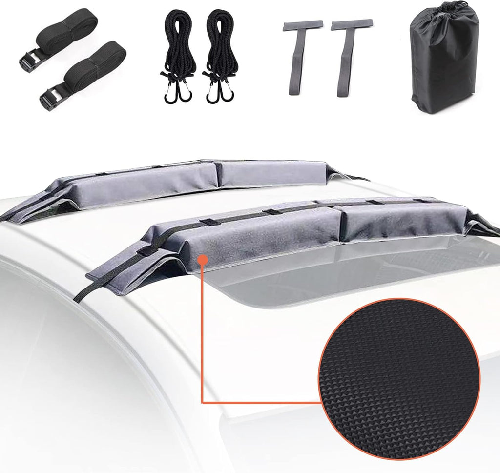 Soft Roof Rack Pad for Kayak Canoe Surfboard Paddle Board SUP Snow Board Pack of 2 C156976