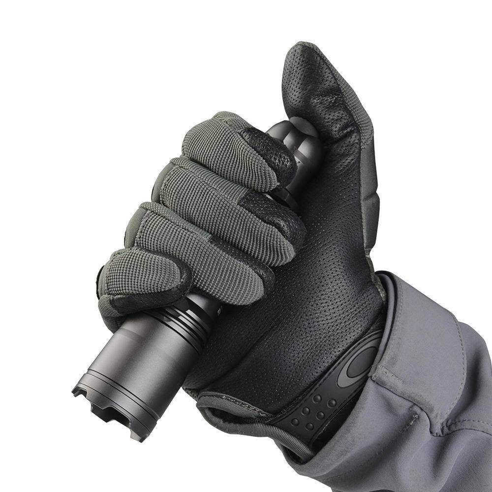 1100 Lumens Tactical Flashlight LED Work Lamp Emergency Lantern V838
