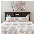 Espresso Full/Queen Bookcase Headboard U87841