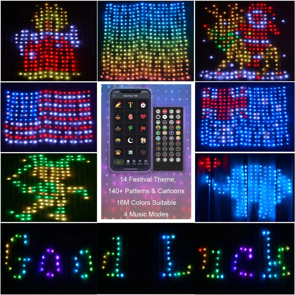 Smart Curtain Lights With App Control E30510