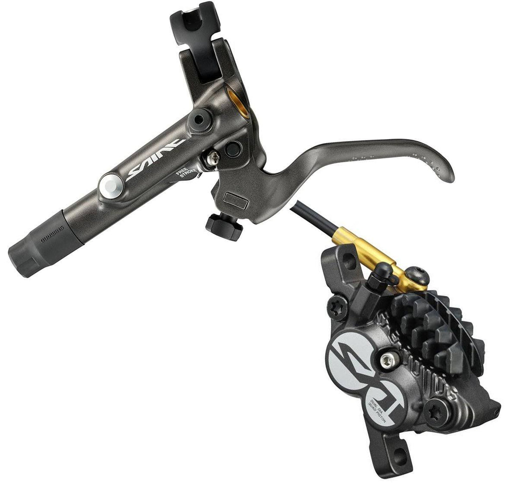 Black Pre-Bled Rear Disc Brake with Metal Pad F37455
