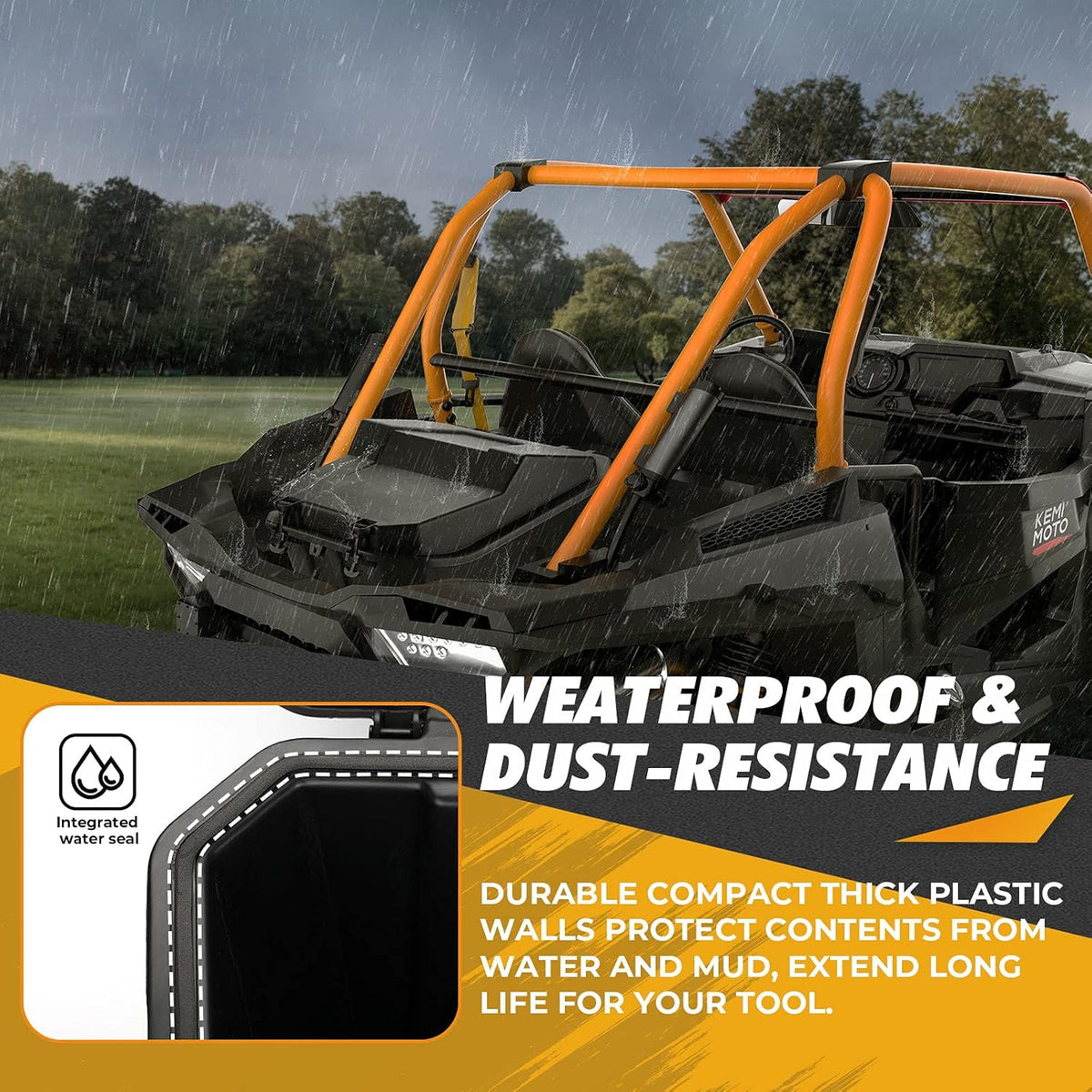 Storage Box Compatible With Polaris RZR XP 1000/4/ 900/4/ 1000 S 2014-2022 H791