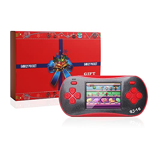 Handheld Game Player Portable Classic Game Controller Built-in 260 Game 2.5 inch LCD Retro Arcade Video Game System (Blue) M6154