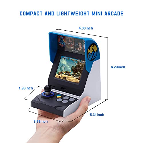 40 Pre-Loaded Classic SNK Games Arcade and Black Gamepad Q9537