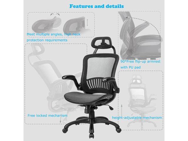 Ergonomic High Back Swivel Mesh Office Chair K7171