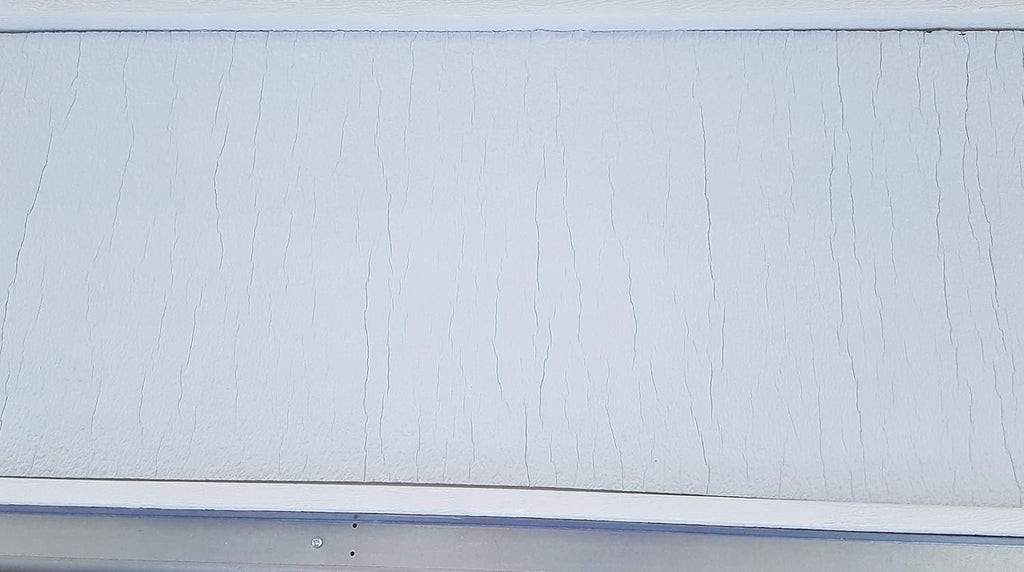 White Reflective Foam Core Garage Door Insulation Kit 18 Ft x 8 Ft R Value 8.0 R237