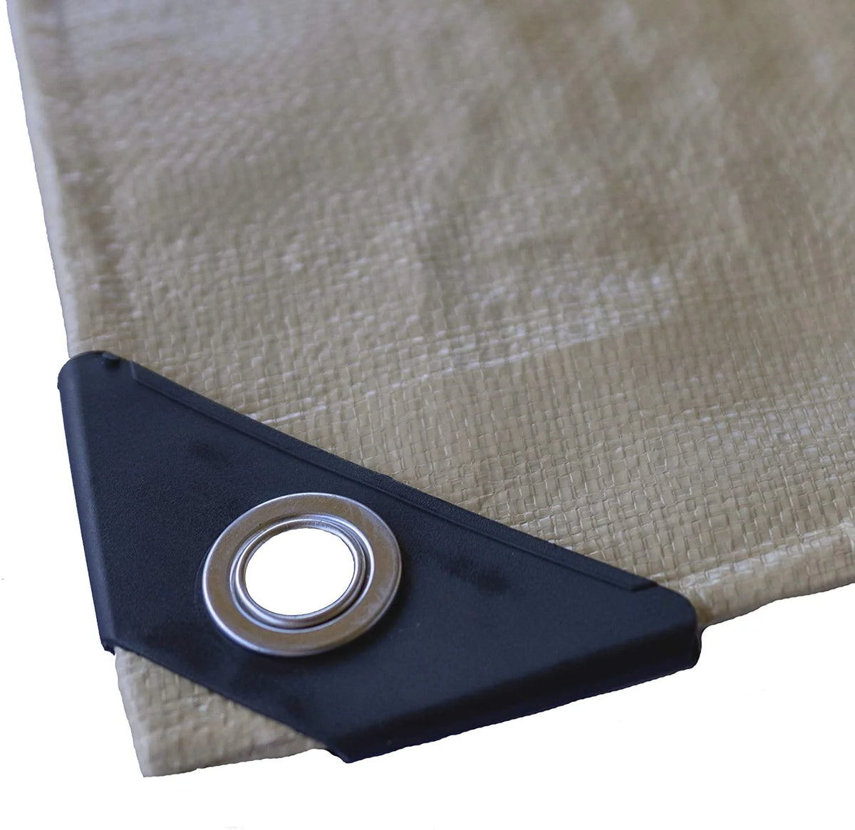 Heavy Duty Waterproof Tarp 12 mil Thick 12 feet by 16 feet Neutral Tan D333228