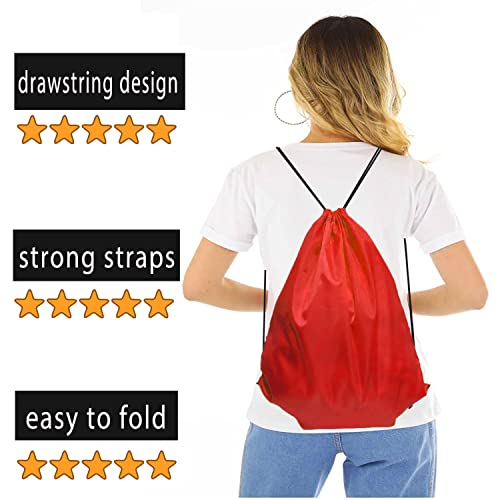 Black Nylon Drawstring Backpack 100 Pack G250863