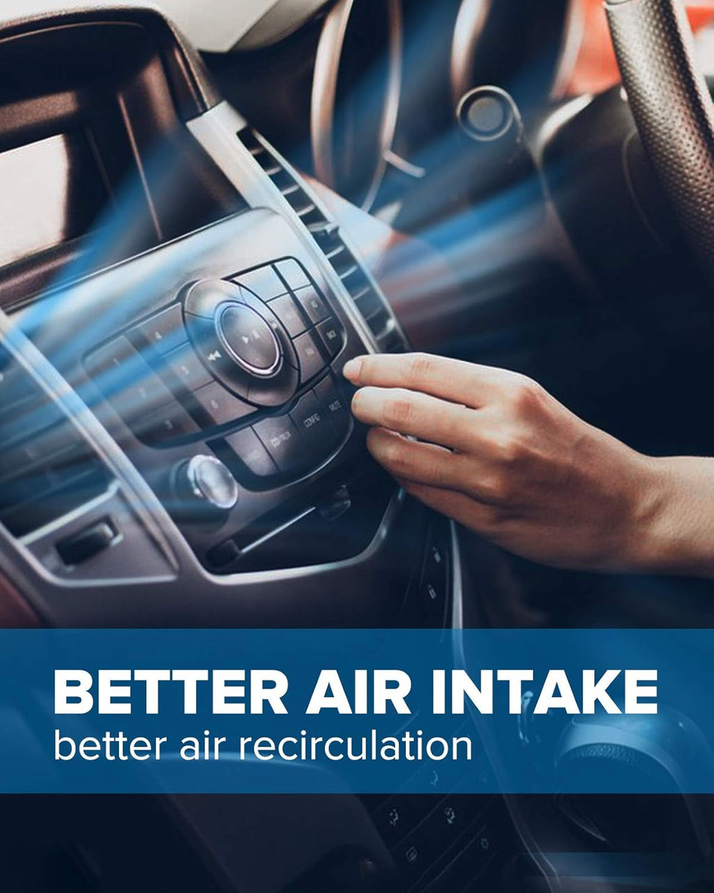 Cabin Air Filter with Activated Carbon Filter Pack of 2 O221