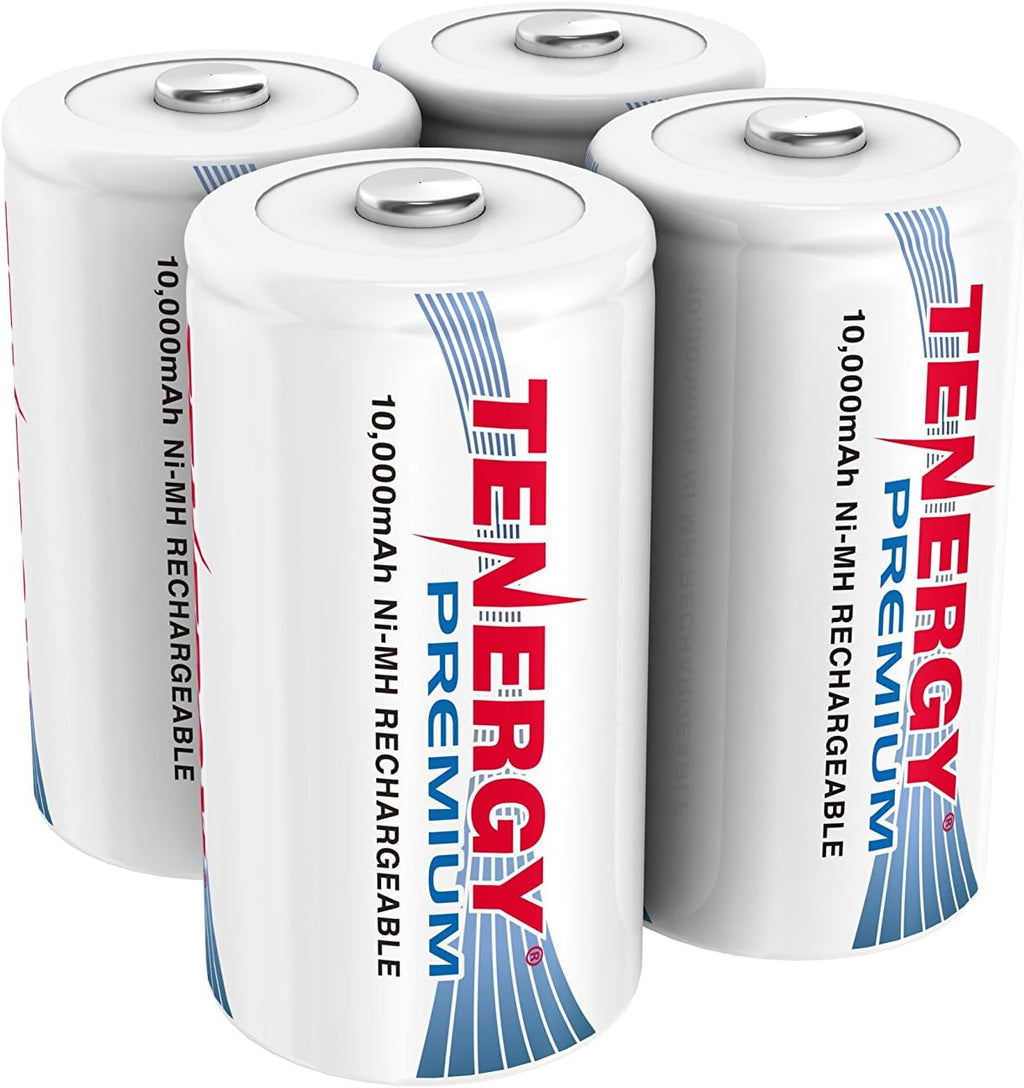 12 Pack D NiMH Rechargeable Batteries H786132