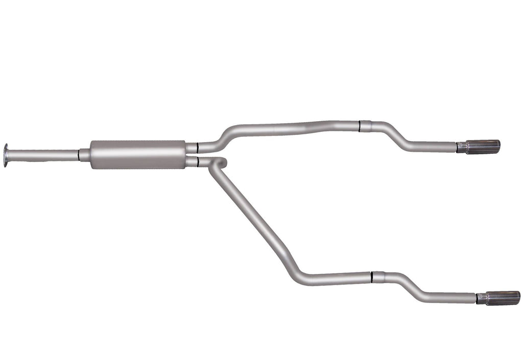 Black Cat-Back Dual Split Exhaust System E944893