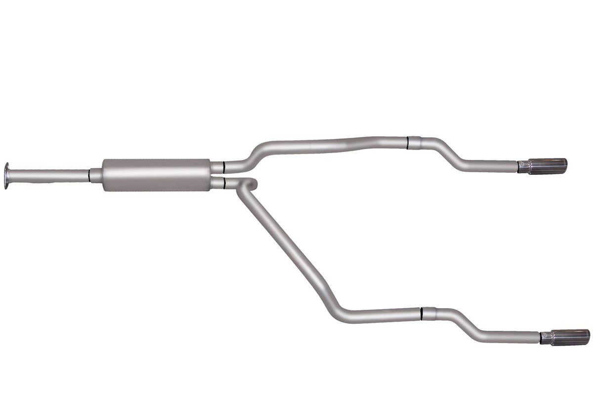 Black Cat-Back Dual Split Exhaust System E944893