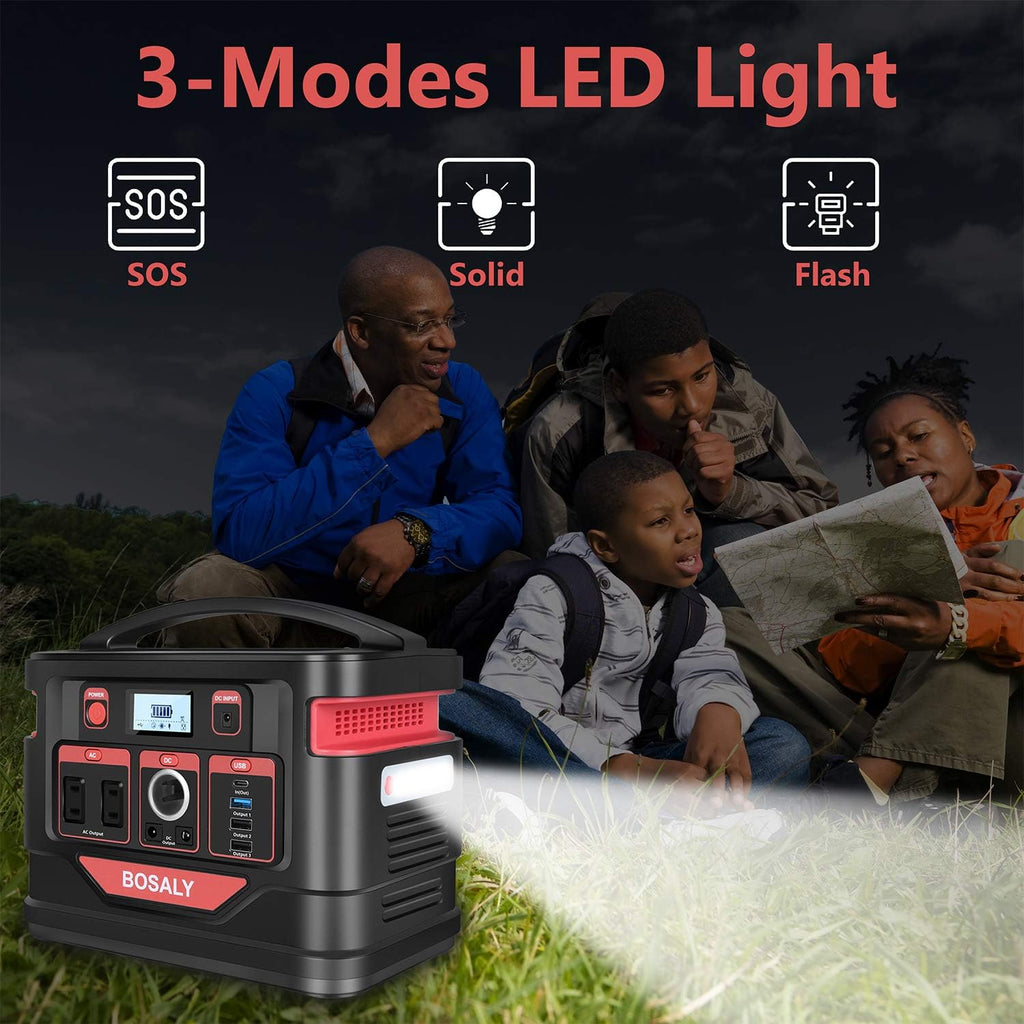 Portable Power Station 296Wh 300W Solar Generator H990