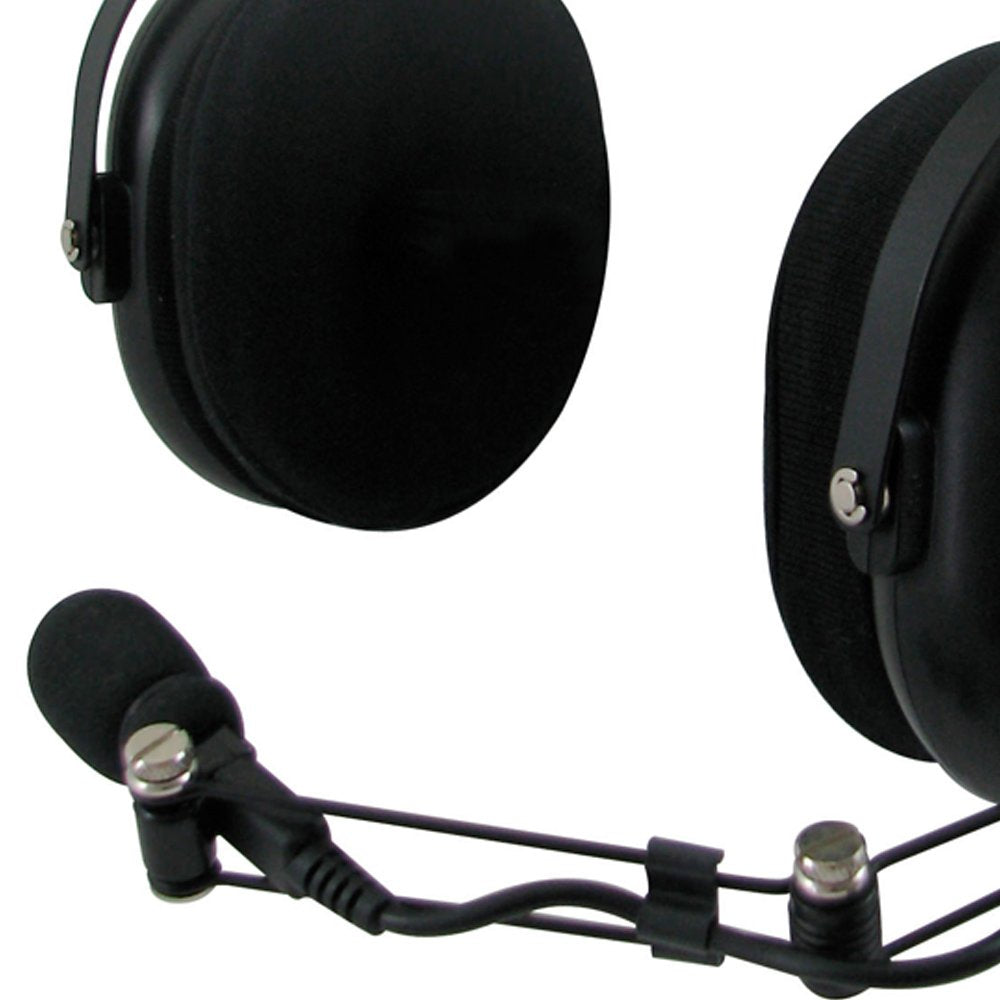 Noise Reduction Over-The-Headset with Boom Microphone O74785
