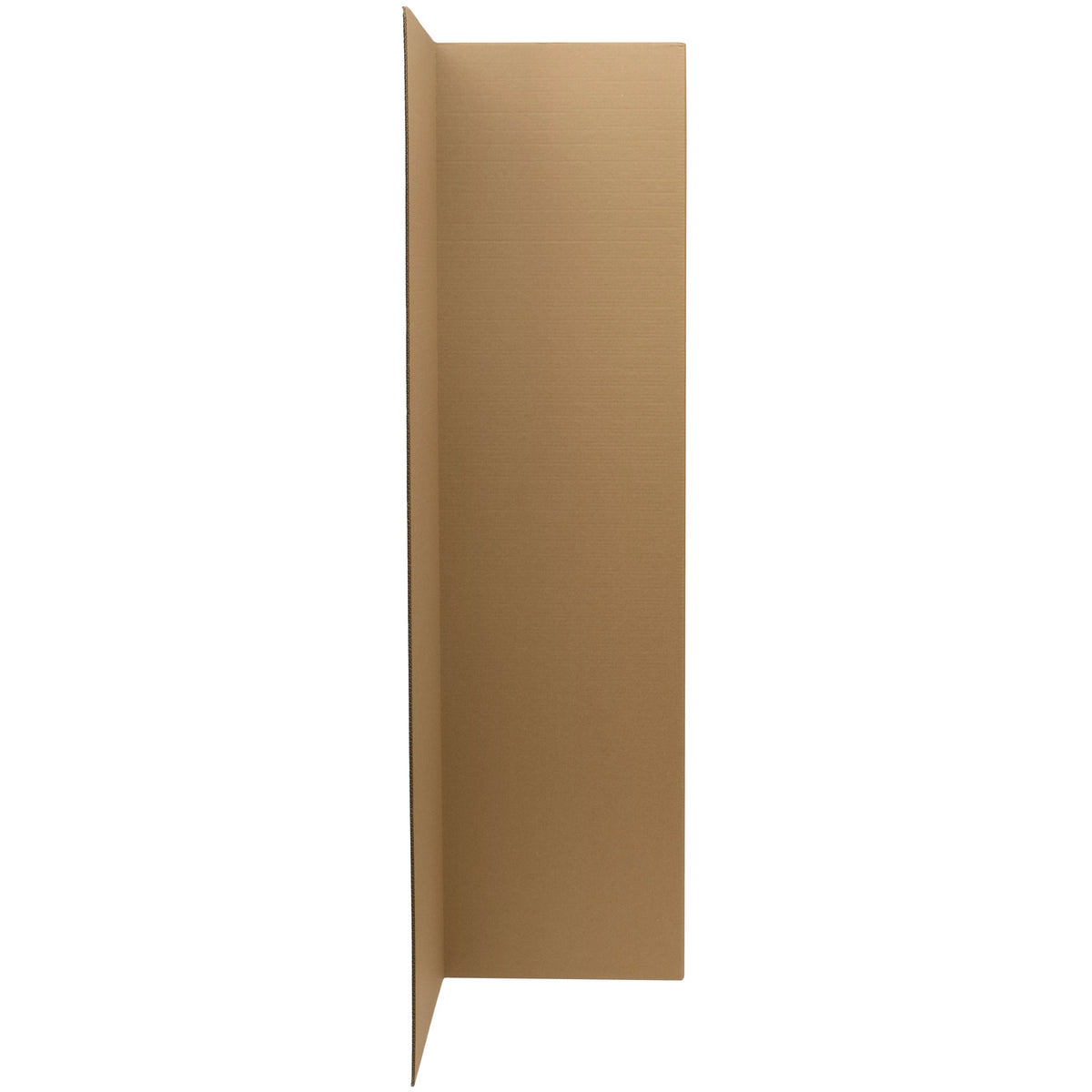 6 ft. Tall Brown Cardboard 3 Panel Room Divider H9746