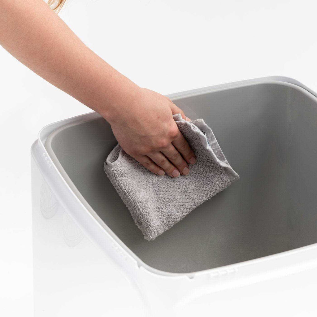 Square Top Entry Cat Litter Box with Scoop S41222