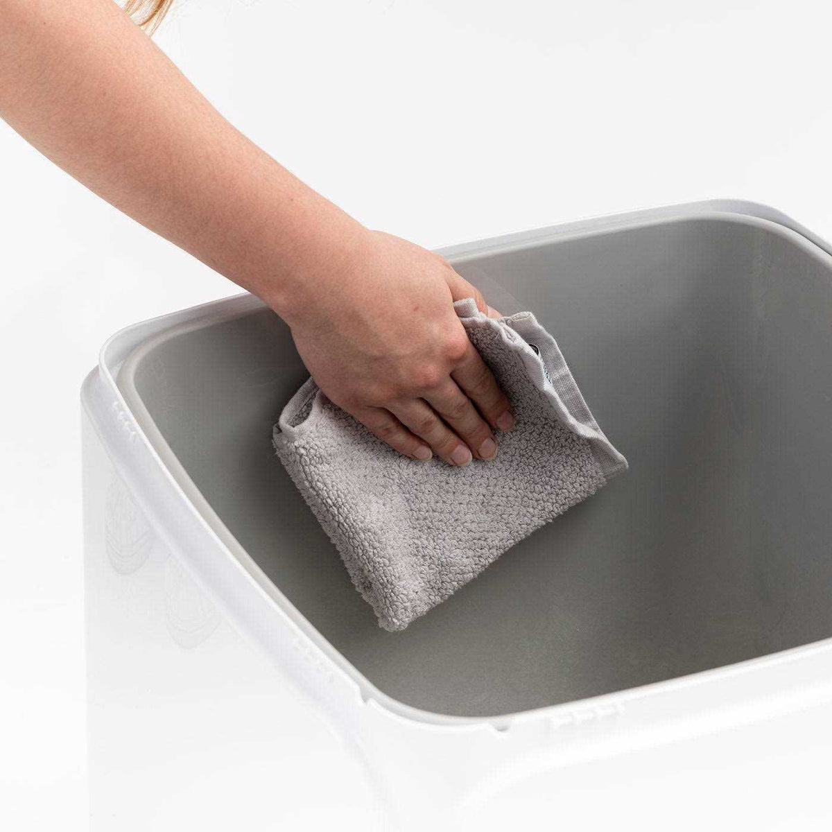 Square Top Entry Cat Litter Box with Scoop S41222