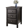Black Nightstand Accent Table P15458