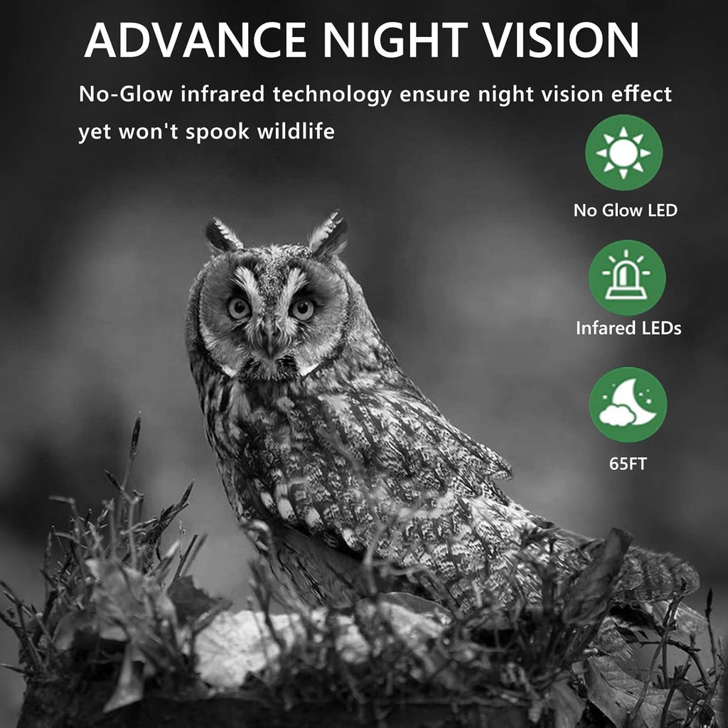 1520P 36MP Waterproof Game Camera with Night Vision Motion Activated, Pack of 2 I7639