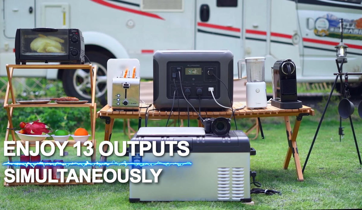 2500W 2016Wh LiFePO4 Portable Solar Generator Kit with 800W Solar Panel P4475